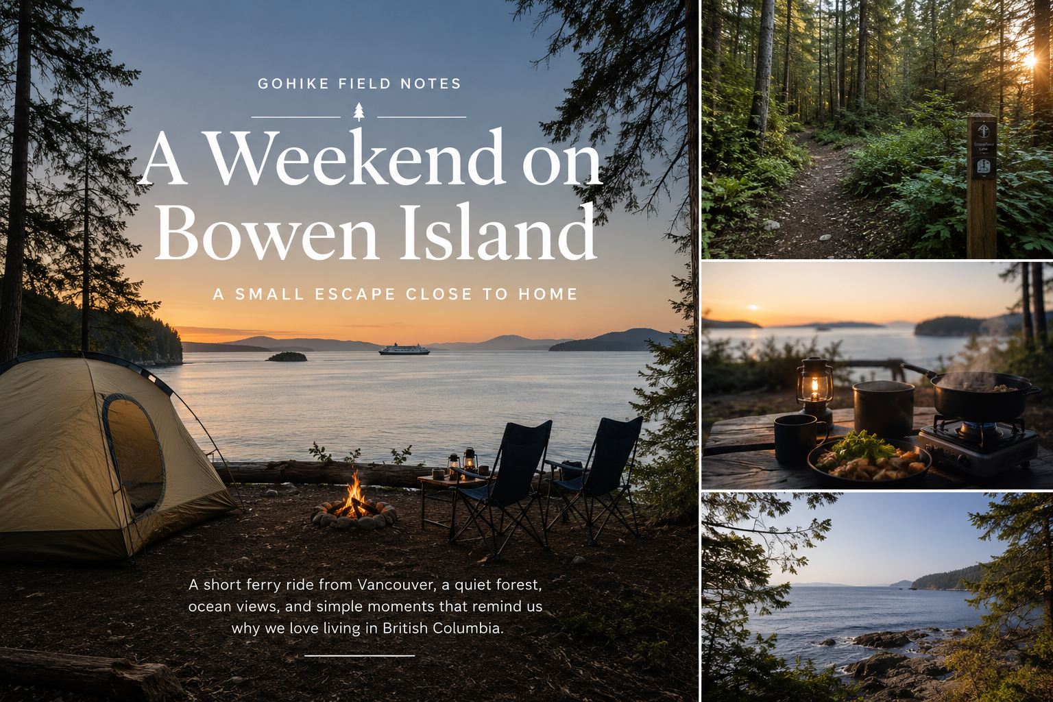 A Weekend on Bowen Island: A Small Escape Close to Home