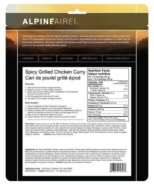 Alpineaire Spicy Grilled Chicken Curry image 2