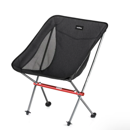 Naturehike YL05 Alu Folding Moon Chair - Black image