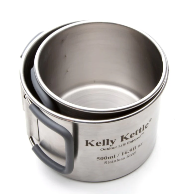 Kelly Kettle 2 Stainless Steel Cups image 3