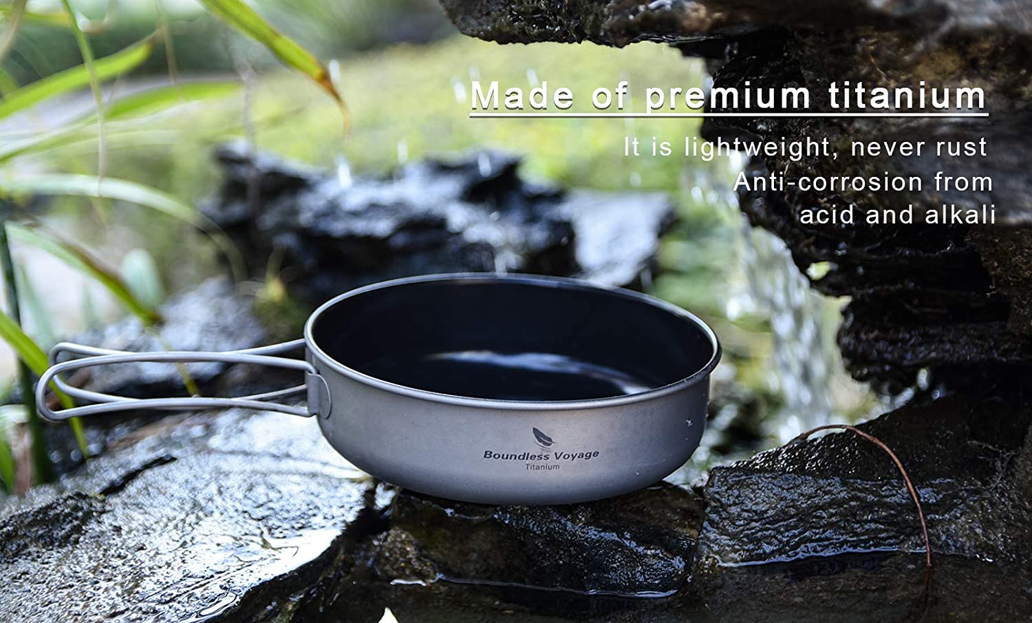 Boundless Voyage Titanium Frying Pan 5 inch image 2