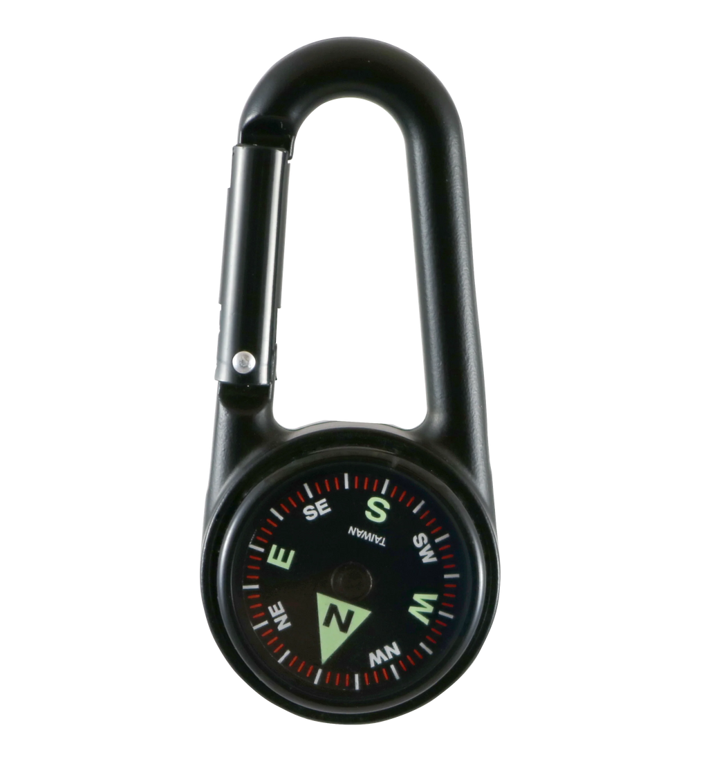 Coghlan's Carabiner Compass - Black
