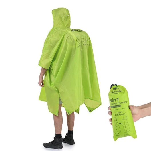 Naturehike 3-in-1 Raincoat/Poncho image 3