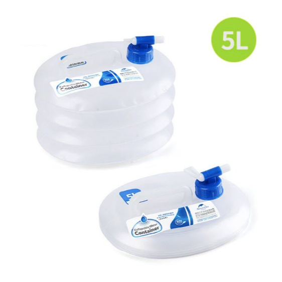Naturehike Collapsible Water Bucket PE - 5L image 0