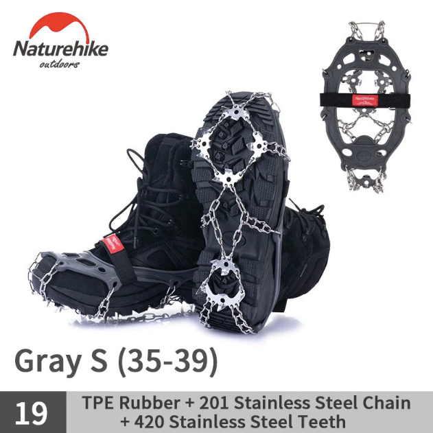Naturehike Outdoor 19-Tooth Simple Crampons - S(35-39) image
