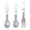 Boundless Voyage Titanium Folding Spoon+Spork+Fork image 0