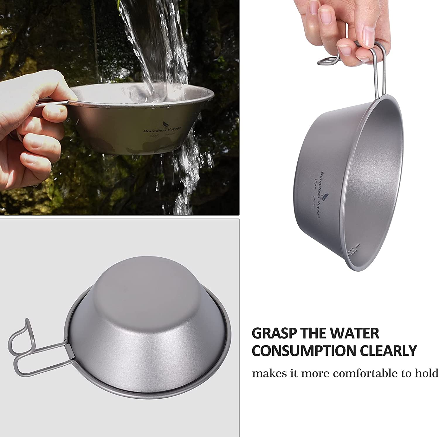 Boundless Voyage Titanium Sierra Cup 300ml image 4