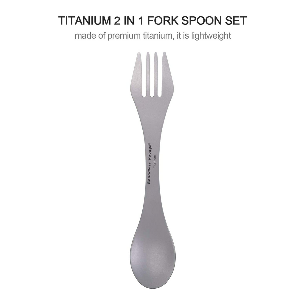 Boundless Voyage Titanium Spoon & Fork image 4