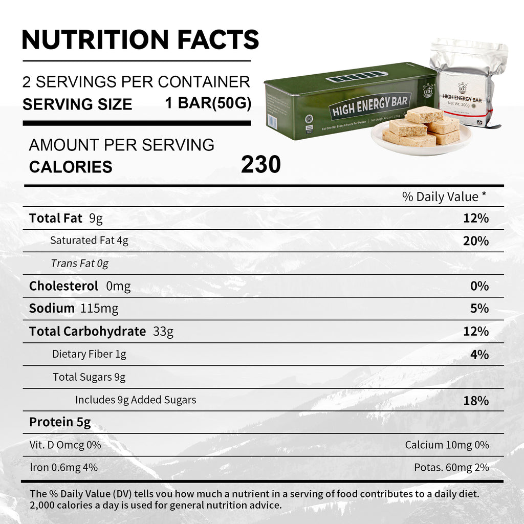 BDH High Energy Bar 200g*6bags image 5