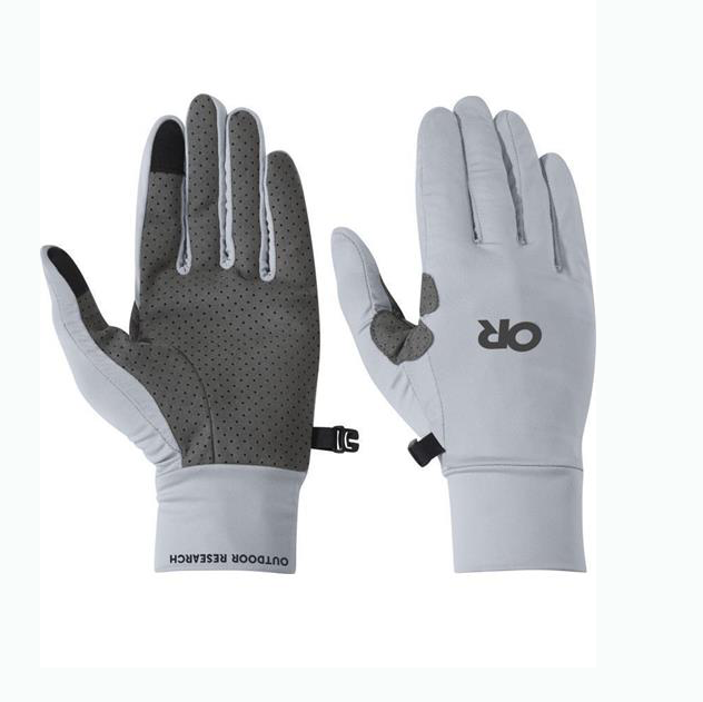Outdoor Research ActiveIce Chroma Full Sun Gloves - Titanium Grey (L) image