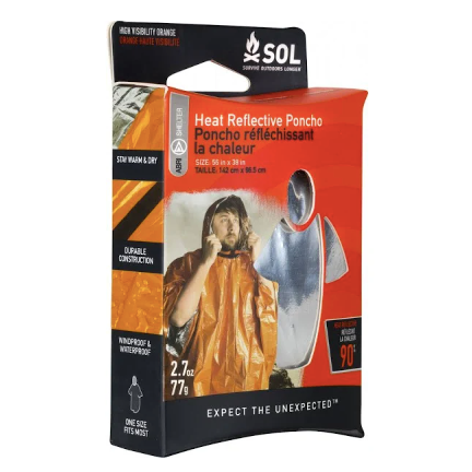 SOL Longer Heat Reflective Poncho image 0