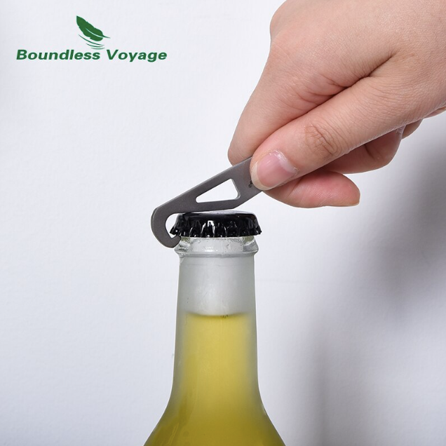 Boundless Voyage Titanium Spoon with Opener image 1