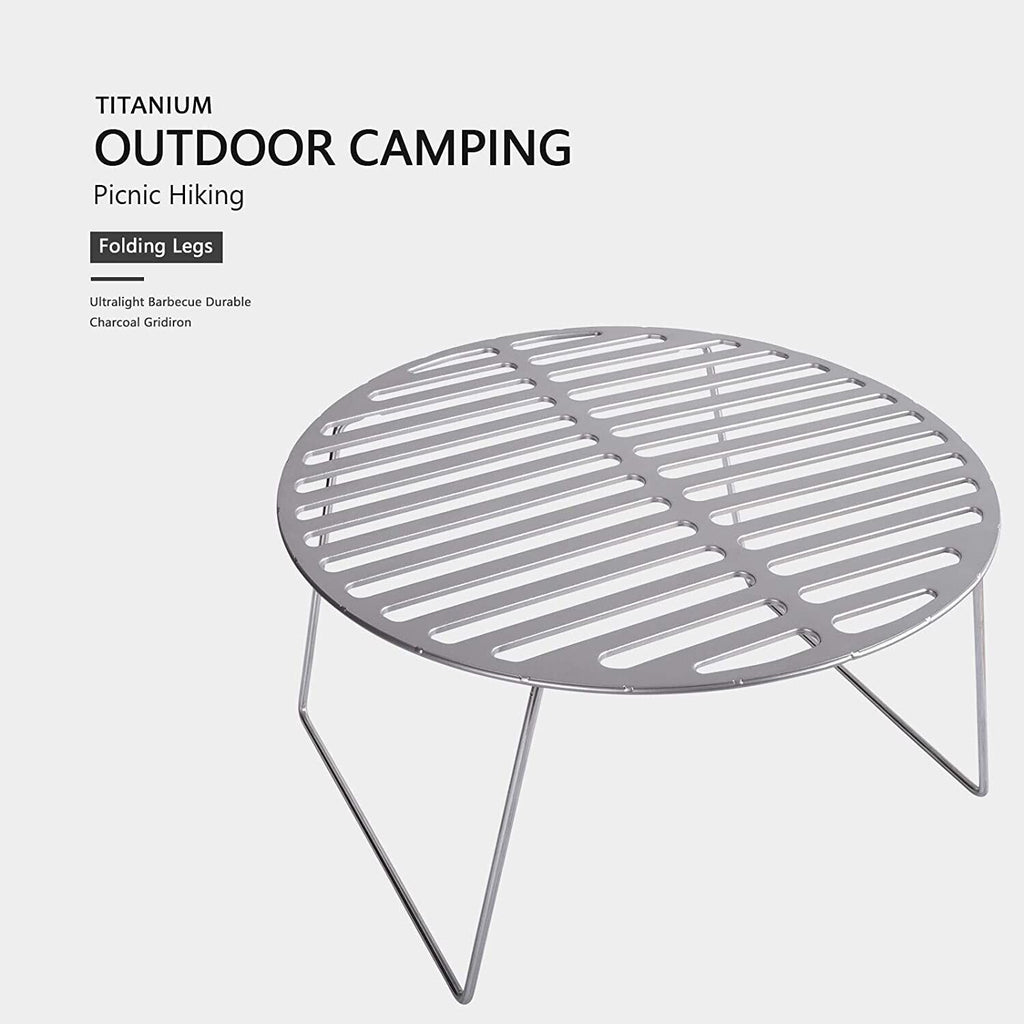 Boundless Voyage Titanium BBQ Grill with Folding Legs image 3