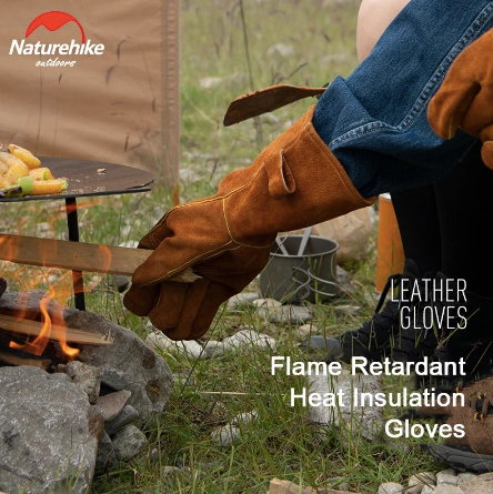 Naturehike Flame Retardant Heat Insulation Gloves image 4