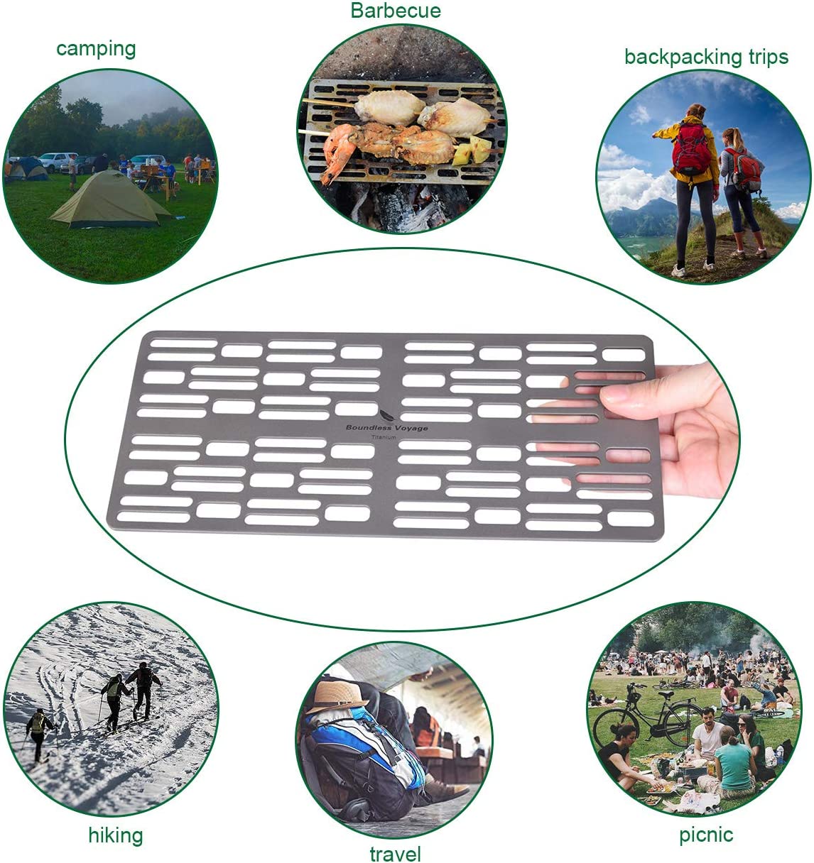 Boundless Voyage Titanium BBQ Grill image 1