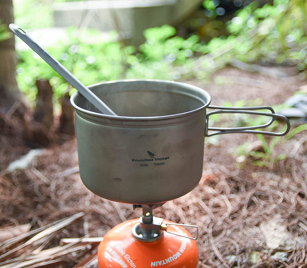 Boundless Voyage Titanium Pot Pan Set 500ml+900ml image 3