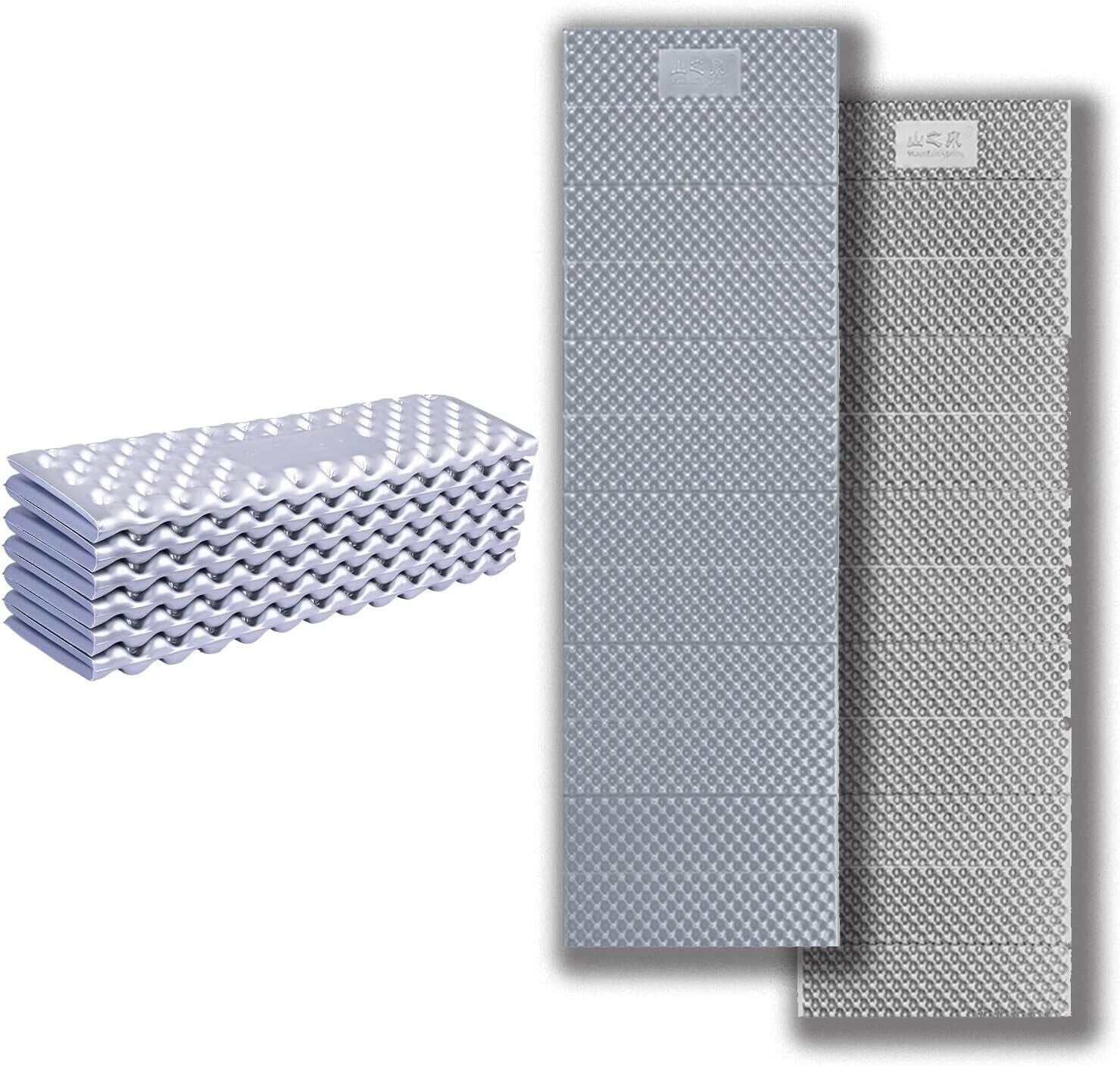 Mountain Spring Polar Bear XL Folding Closed Cell Foam Pad Grey image 0