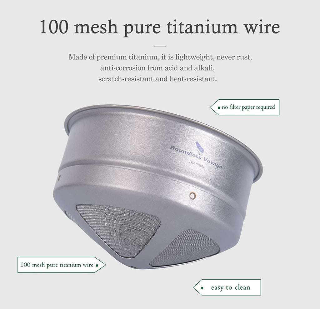 Boundless Voyage Titanium Filter+Filter Stand S image 3