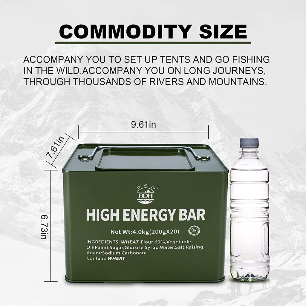 BDH High Energy Bar 200g/20Packs | Updated Tin Box image 5