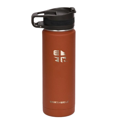 Earthwell Vaccum Bottle Wide Mouth 20oz/592ml image 1