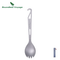 Boundless Voyage Titanium Spoon with Opener image 0