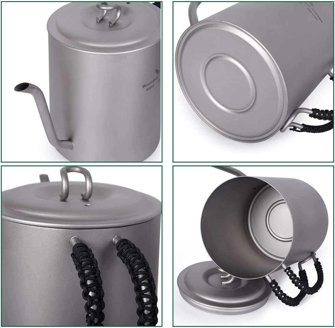 Boundless Voyage Titanium Kettle 800ml image 3