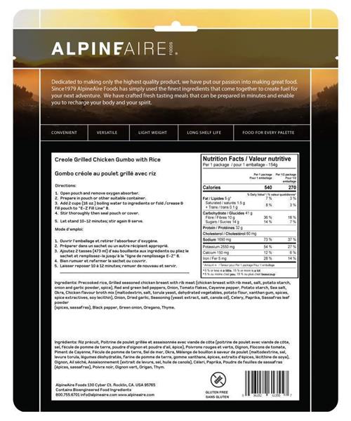 Alpineaire Creole Grilled Chicken Gumbo with Rice image 1