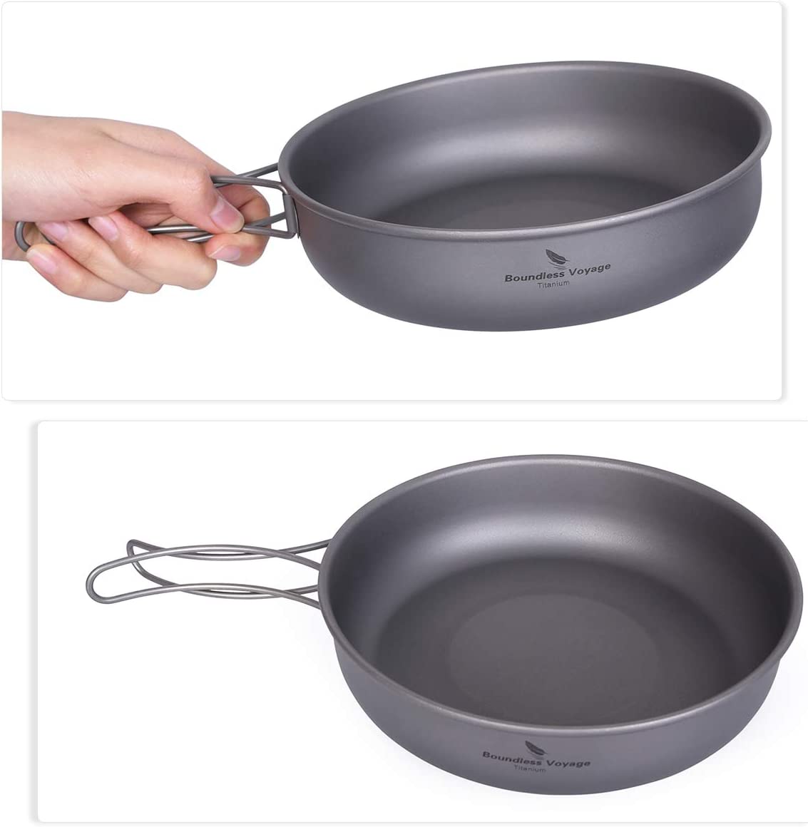 Boundless Voyage Titanium Frying Pan 7 inch image 3