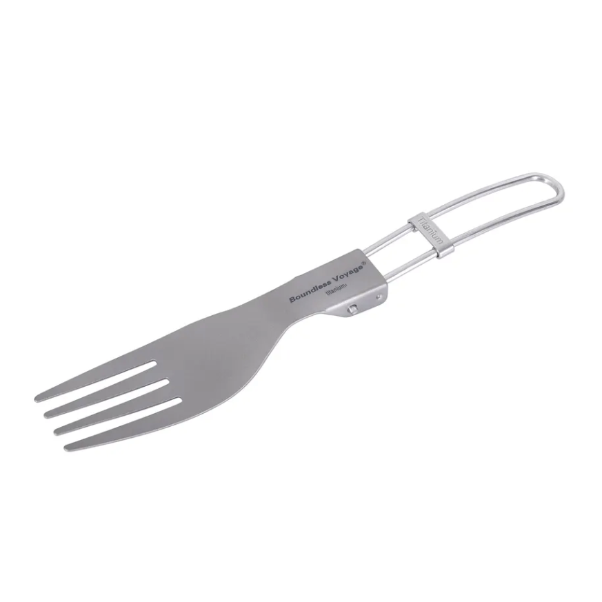 Boundless Voyage Titanium Folding Spoon+Spork+Fork image 3