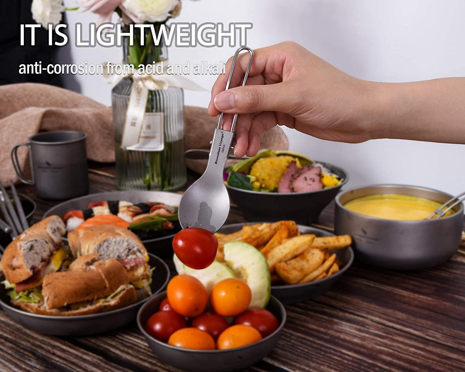 Boundless Voyage Titanium Folding Spork image 5