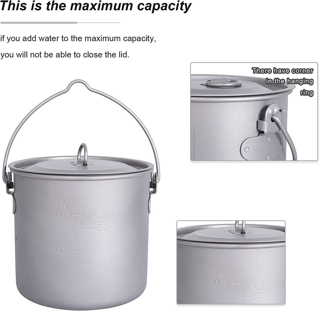 Boundless Voyage Titanium Hanging Cup 1100ml image 5