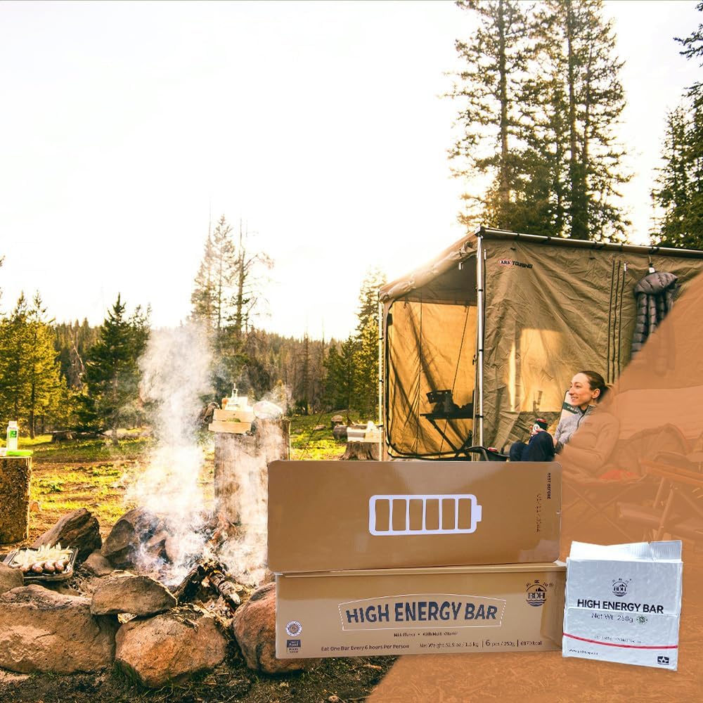 BDH High Energy Bar Tin Pack Milk Cookies Flavor image 2