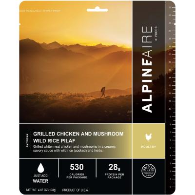 AlpineAire Grilled Chicken and Mushroom Wild Rice Pilaf