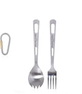 Boundless Voyage Titanium Spork Fork Cutlery Set