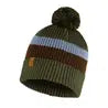 Buff Knitted Beanie Hat