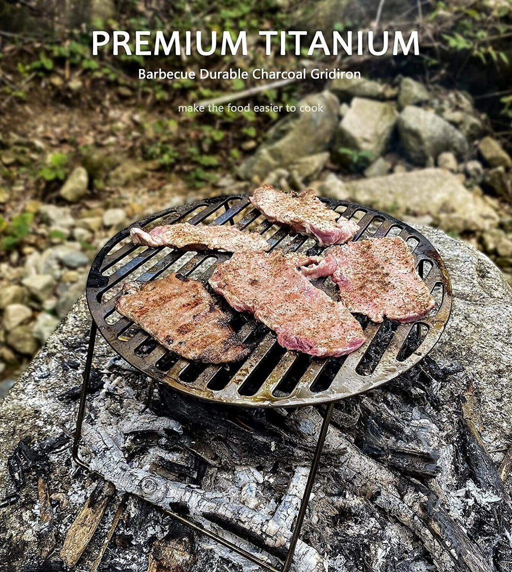 Boundless Voyage Titanium BBQ Grill with Folding Legs image 2