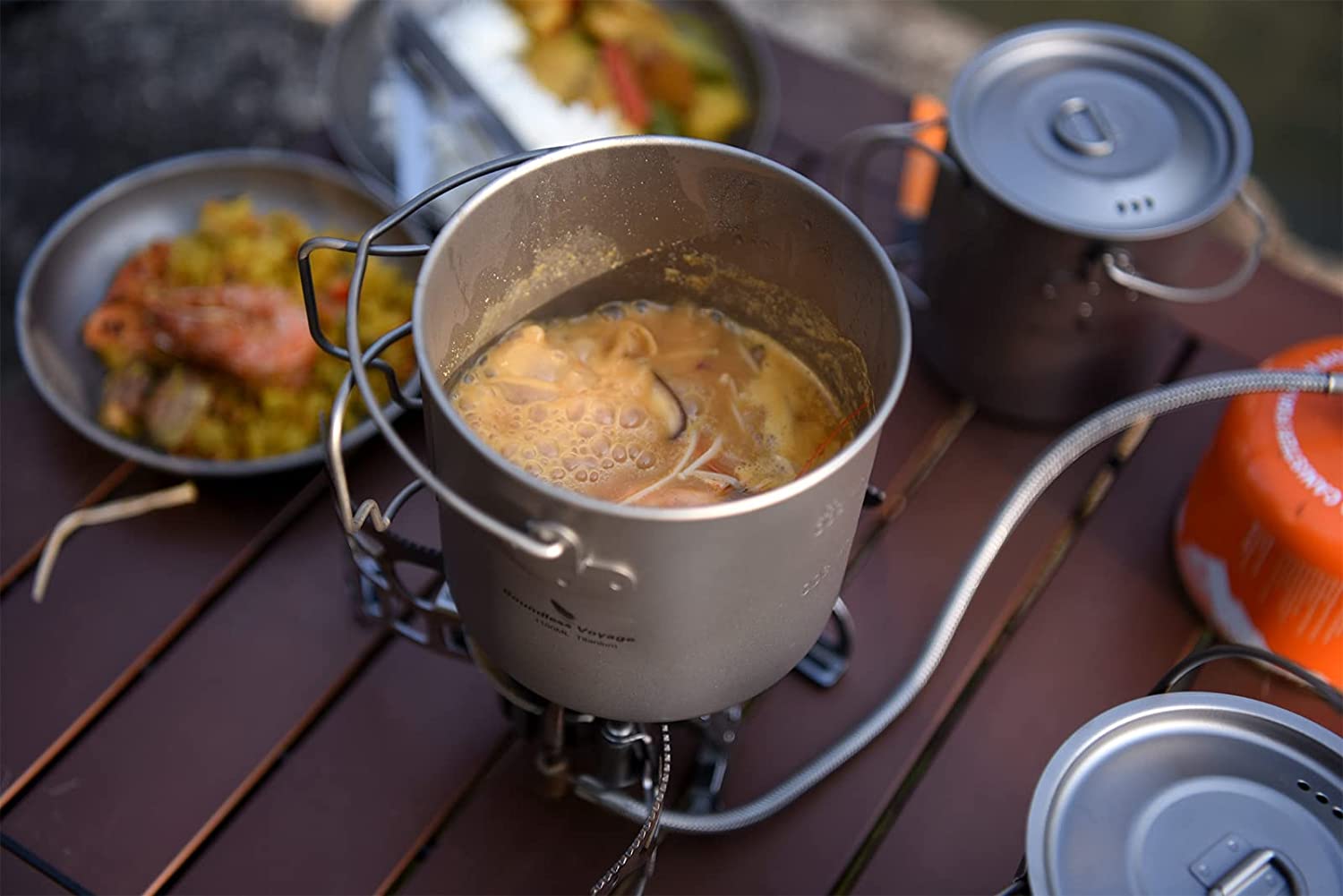 Boundless Voyage Titanium Hanging Cup 1100ml image 1