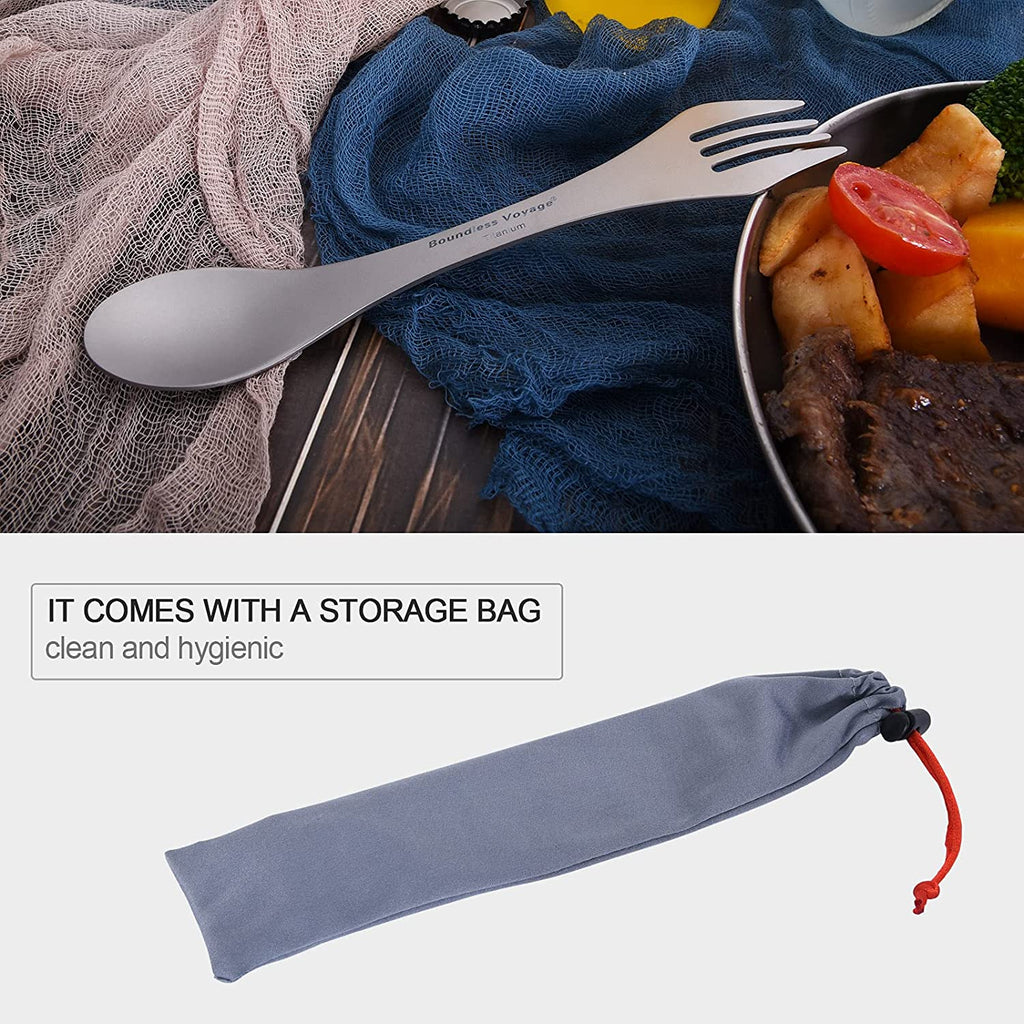 Boundless Voyage Titanium Spoon & Fork image 1