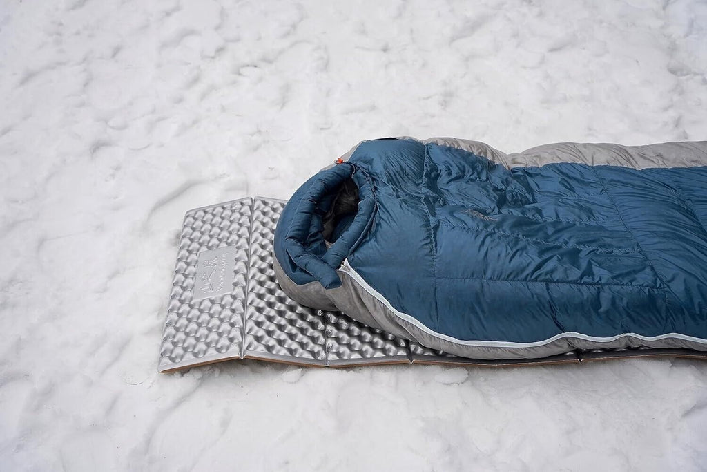 Mountain Spring Polar Bear XL Folding Closed Cell Foam Pad Grey image 7