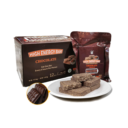 BDH High Energy Bar Chocolate flavor 120gx12bags/6840Calorie image 0