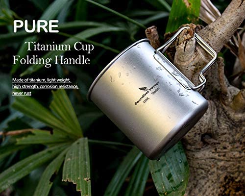 Boundless Voyage Titnaium Cup 420ml+Lid image 4