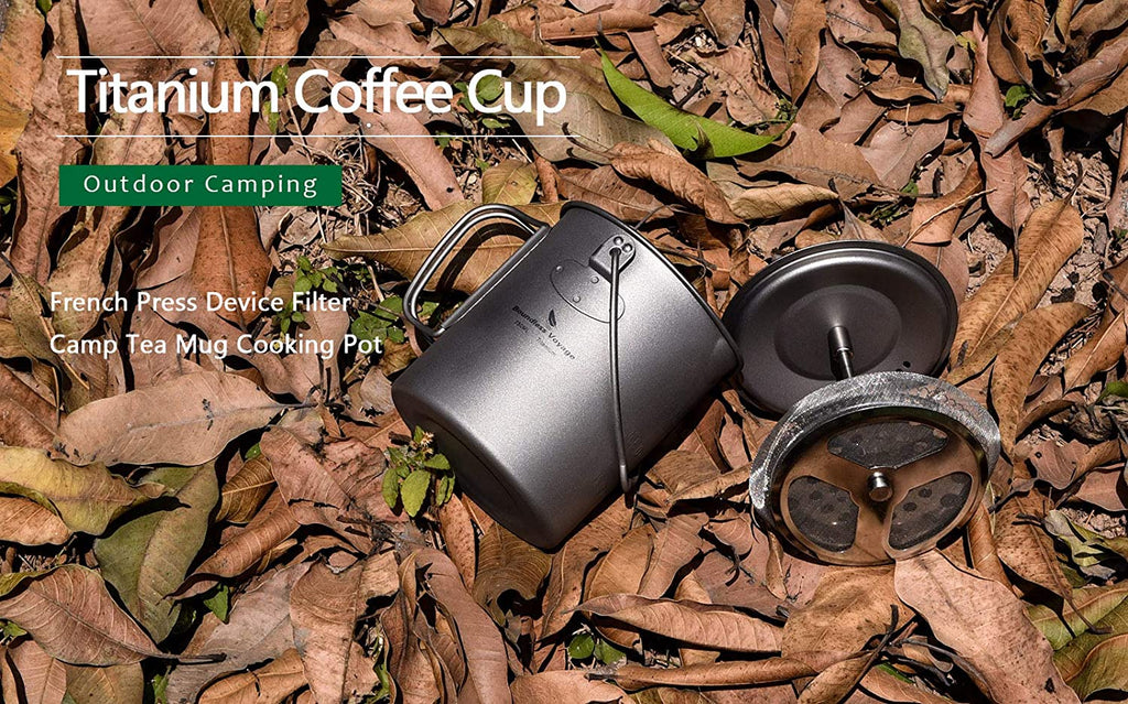 Boundless Voyage Titanium Hanging Coffee Cup 750ml image 1