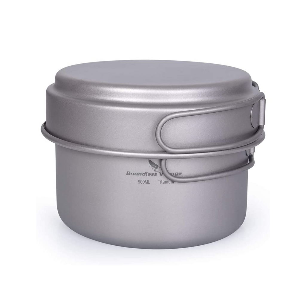 Boundless Voyage Titanium Pot Pan Set 500ml+900ml image 0