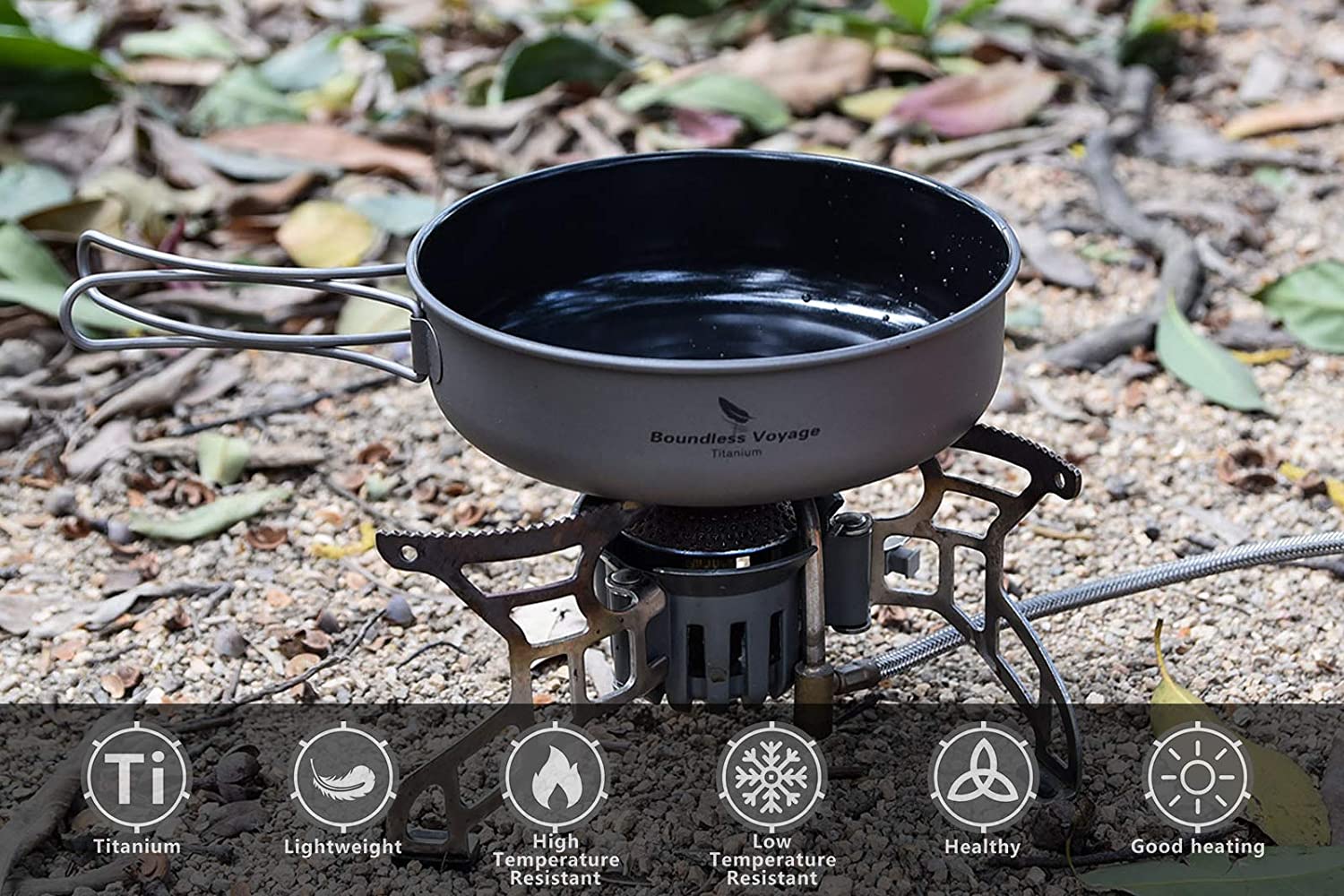 Boundless Voyage Titanium Frying Pan 5 inch image 3