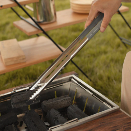 Naturehike Stainless Steel Charcoal Clip image 1