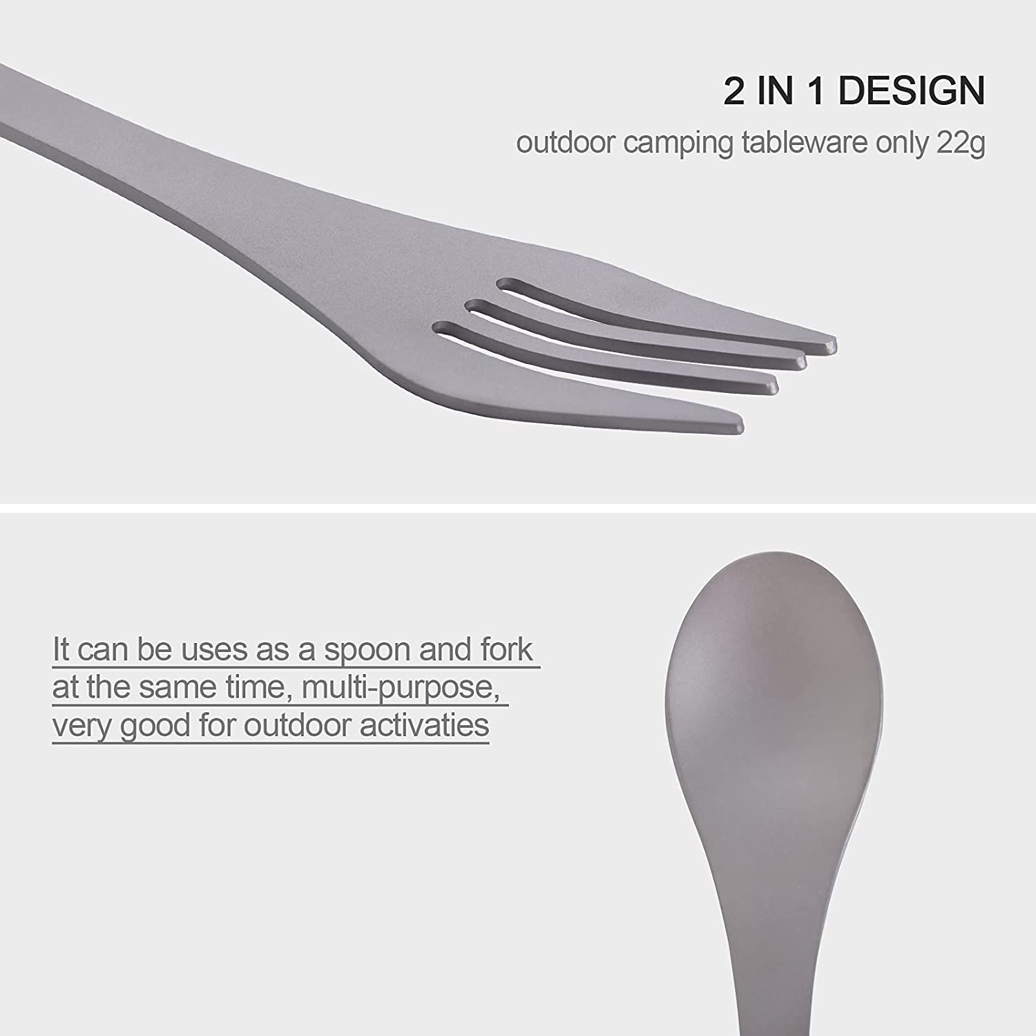 Boundless Voyage Titanium Spoon & Fork image 3