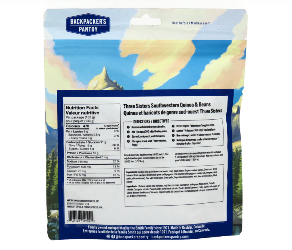 Backpacker's Pantry Three Sisters Southwestern Quinoa & Beans image 2