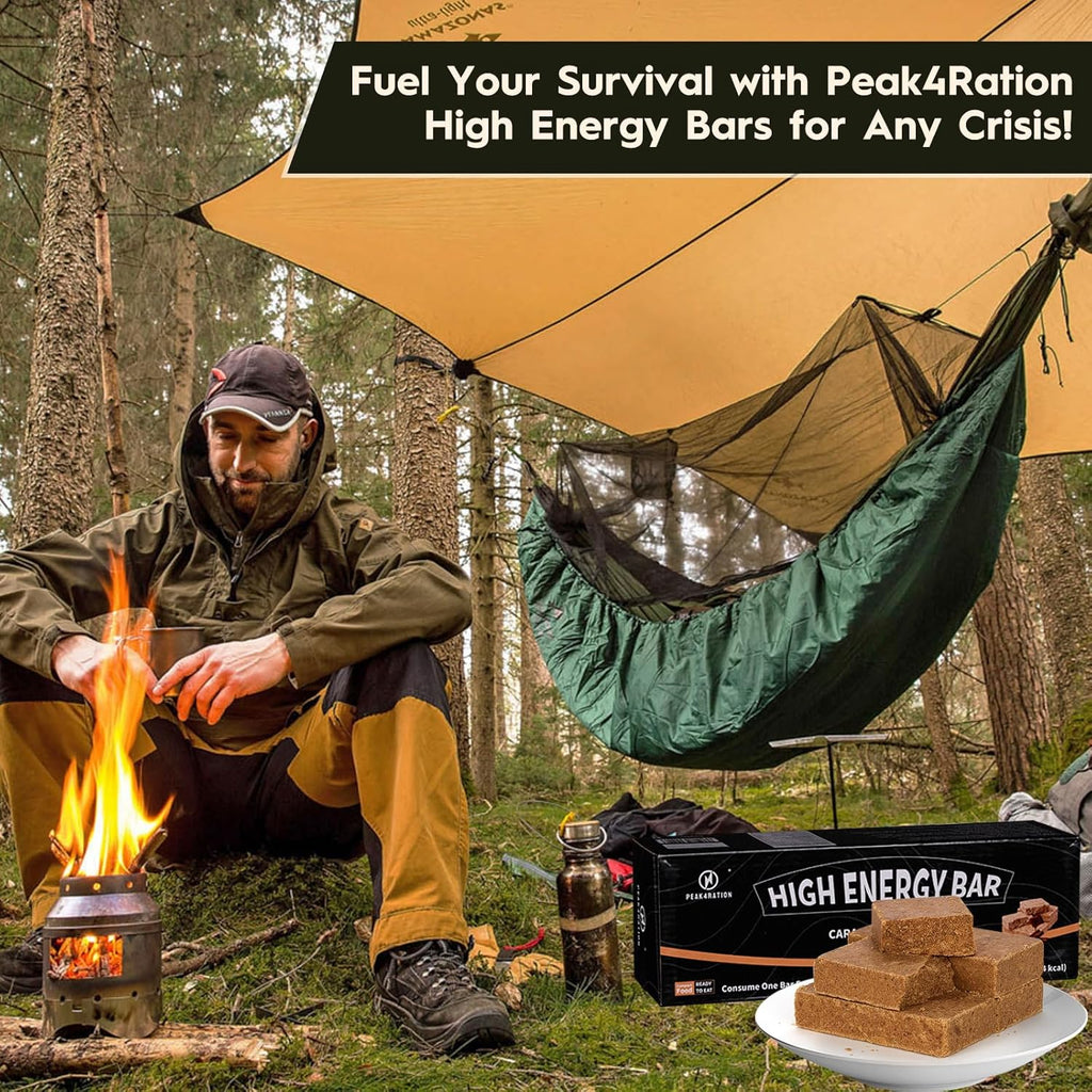 PEAK4RATION High Energy Bar Caramel Cinnamon 1.5kg(6x250g Packs) image 6