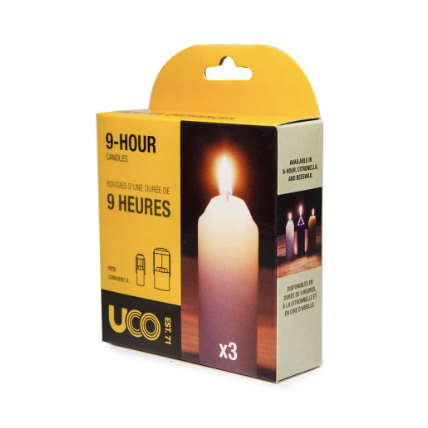UCO 9-Hour Candles - 3 pack image 0