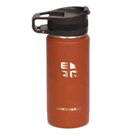 Earthwell Vaccum Bottle Wide Mouth 16oz/473ml image 1